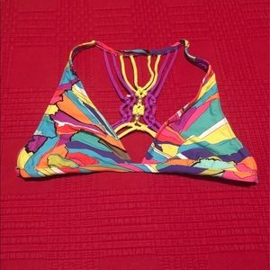 Trina Turk size 10 bikini top